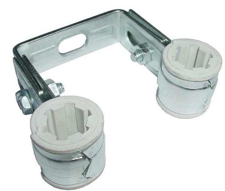 Cv-Beugel Dubbel Verz.+Inlage 15Mm, Doe-het-zelf en Bouw, IJzerwaren en Bevestigingsmiddelen, Ophalen of Verzenden