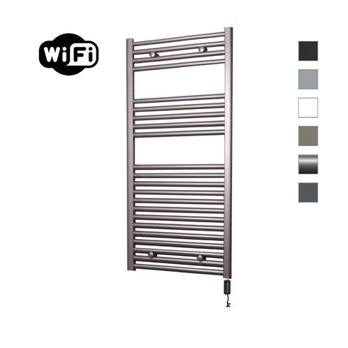 Elektrische Radiator Sanicare HWV Met Wifi 111,8x45 cm Inox, Doe-het-zelf en Bouw, Sanitair, Overige typen, Nieuw, Chroom, Ophalen of Verzenden