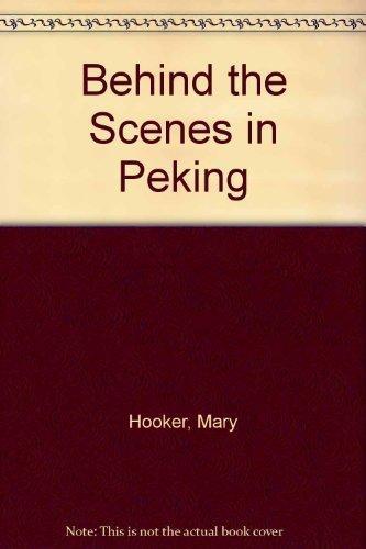 Behind Scenes in Peking Opb P 9780195842081 Hooker, Livres, Langue | Anglais, Envoi