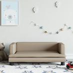 vidaXL Kinderbank 80x45x30 cm kunstleer cappuccinokleurig, Kinderen en Baby's, Verzenden, Nieuw