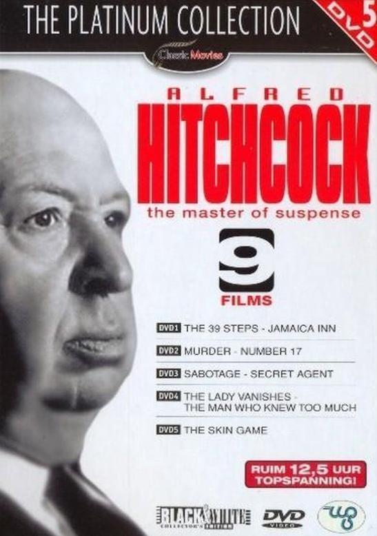 Hitchcock Platinum Collection (5DVD), Cd's en Dvd's, Dvd's | Thrillers en Misdaad, Verzenden