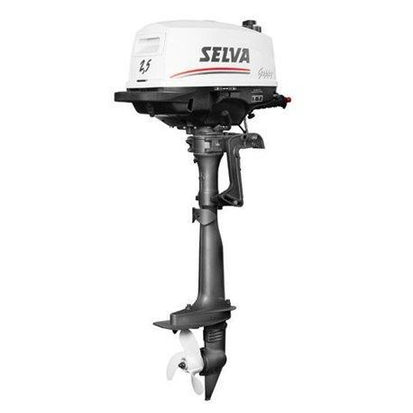-15% |Selva Guppy 2,5 pk (handstart-hendel-kortstaart), Watersport en Boten, Buiten- en Binnenboordmotoren, Verzenden