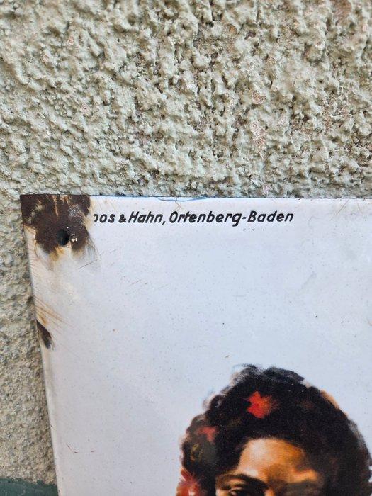 Boos & Hahn Original Enamel Very Rare! - Centre de table -, Antiquités & Art, Antiquités | Assiettes décoratives & Carrelages