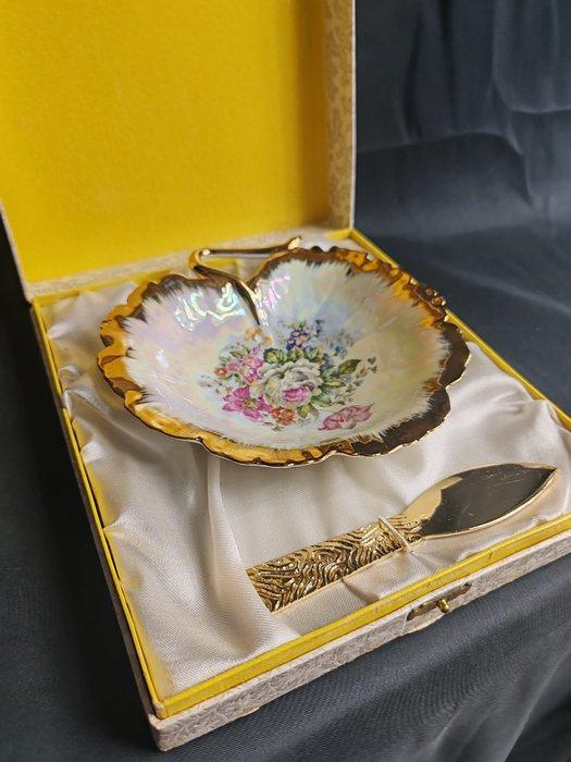 Limoges - Boterschotel - florence - Porselein, Antiek en Kunst, Antiek | Meubels | Tafels