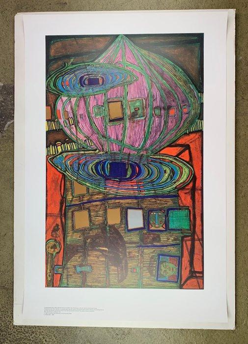 Friedensreich Hundertwasser (1928-2000) - Memory of a, Antiek en Kunst, Kunst | Tekeningen en Fotografie