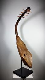 Harpe - Sculpture - kundi - zande - République Démocratique