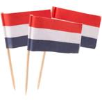 Nederlandse Vlag Prikkers 50st, Verzenden, Nieuw