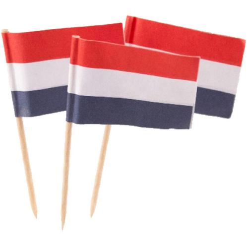 Nederlandse Vlag Prikkers 50st, Hobby en Vrije tijd, Feestartikelen, Nieuw, Verzenden