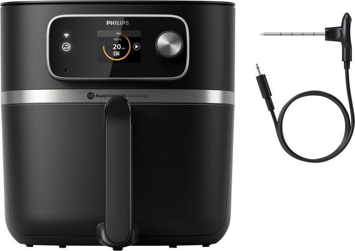 Philips Airfryer XXL Connected HD9880/90 + Friteuses, Elektronische apparatuur, Frituurpannen, Verzenden