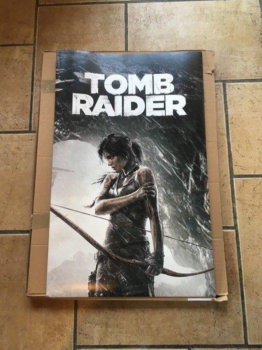 Microsoft - PLV PS3 xBox 360 Tomb Raider Store Display + DVD, Games en Spelcomputers, Spelcomputers | Overige Accessoires