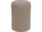 Veiling - Bella Home - Poef Creme - Velvet, Nieuw
