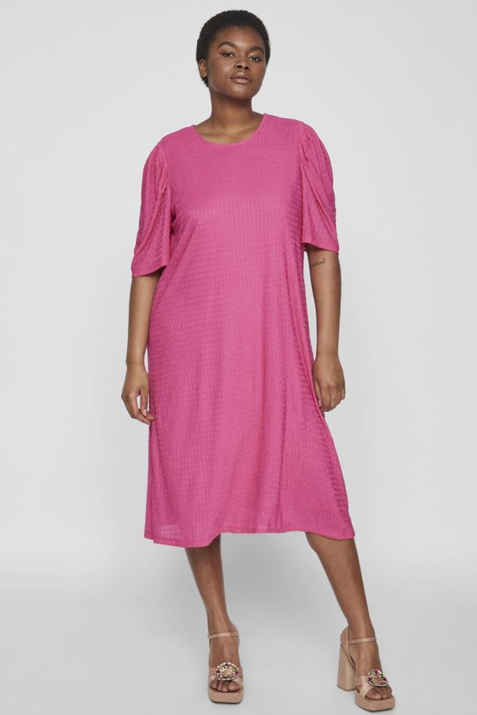 EVOKED VILA jurk NATALIA50Maat 46/48 (XL) of groter, Kleding | Dames, Jurken, Overige kleuren, Nieuw, Maat 46/48 (XL) of groter