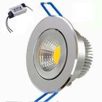 LED Inbouwspot Dimbaar Warm Wit Licht 2700K - 3W vervangt 3, Huis en Inrichting, Lampen | Spots, Verzenden, Nieuw