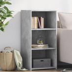 vidaXL Dressoir 45x41x93 cm bewerkt hout betongrijs, Huis en Inrichting, Kasten | Dressoirs, Verzenden, Nieuw