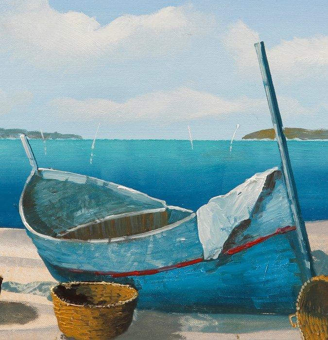 Guido Borelli - agnone, Antiek en Kunst, Kunst | Schilderijen | Modern