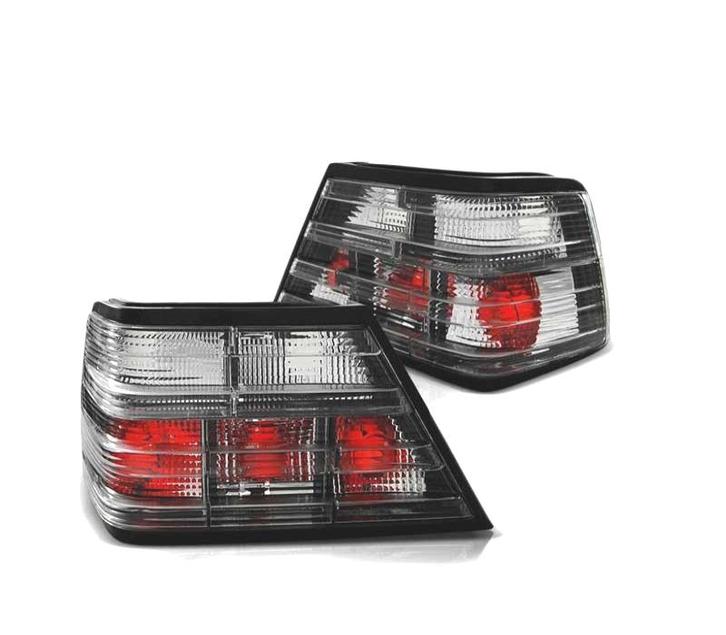 FEUX ARRIÈRE POUR MERCEDES W124 85-95 CHROMÉ FUMÉ, Auto-onderdelen, Verlichting, Verzenden
