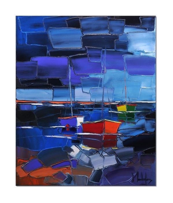 Caroline Mandrafina - Pfleger  Collection  La barque rouge, Antiek en Kunst, Kunst | Designobjecten