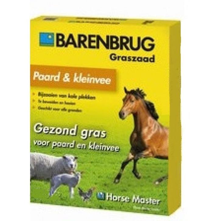 Barenburg paard en kleinvee weidegras graszaad 1,5kg tot, Dieren en Toebehoren, Stalling en Weidegang