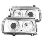 Phares Pour Volkswagen Vw Vento 92-98 Angel Eyes Fond Chromé, Verzenden, Nieuw