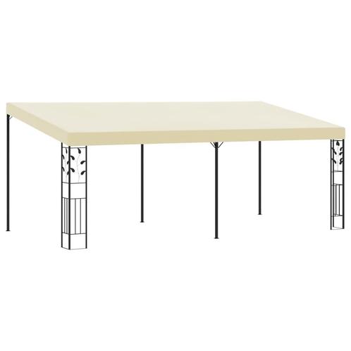 vidaXL Wandprieel 6x3x2,5 m crème, Tuin en Terras, Partytenten, Nieuw, Verzenden