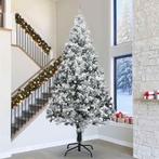 vidaXL Kunstmatige voorverlichte kerstboom met ballenset, Diversen, Kerst, Verzenden, Nieuw