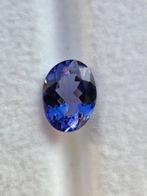 Blauw, Paars Tanzaniet - 1.24 ct - Antwerp Laboratory for