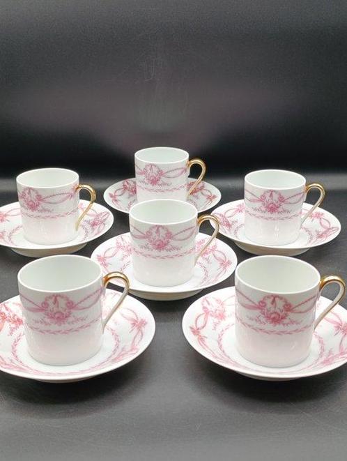 Limoges - Jammet Seignolles - Service à café (12) -, Antiek en Kunst, Antiek | Meubels | Tafels