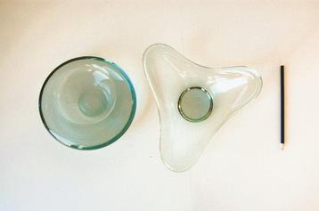 Holmegaard - Per Lütken - Fruitschaal (2) - Selandia - Glas
