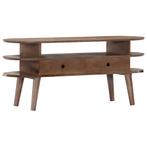 vidaXL Tv-meubel 110x35x50 cm massief acaciahout, Verzenden, Nieuw