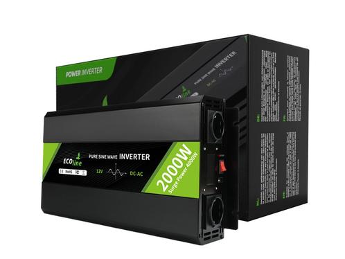 omvormer 12v naar 230v - 2000w  - Zuivere sinus, Auto-onderdelen, Elektronica en Kabels, Nieuw, Verzenden