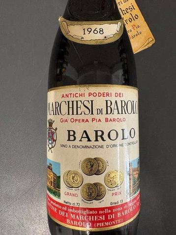 1968 Marchesi di Barolo - Barolo - 6 Bouteilles (0,72 L)