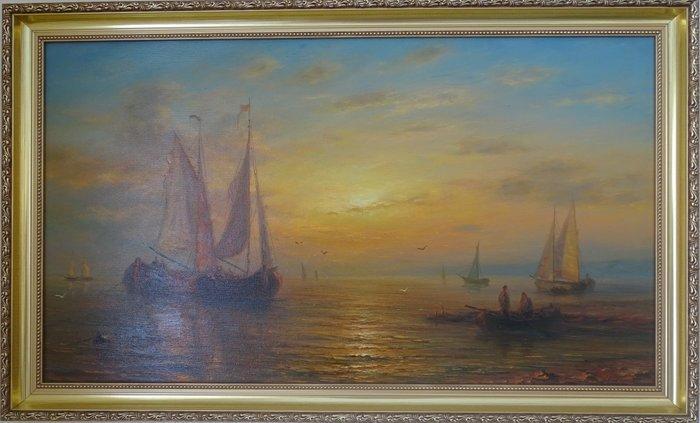 Igor Kozak (XX) - Amanhecer, Antiek en Kunst, Kunst | Schilderijen | Klassiek