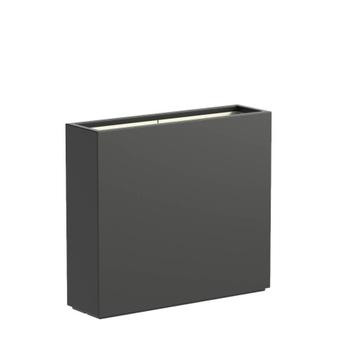 Polyester plantenbak 90x25x80cm - Met bodem