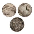 France. Louis XV & XVI. Ecu 1761/1780 (3 stuks) (Sans Prix, Postzegels en Munten