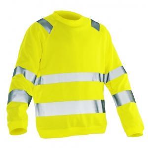 Jobman werkkledij workwear - 1150 sweatshirt high-vis l geel, Bricolage & Construction, Vêtements de sécurité