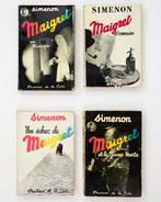 SIMENON - Maigret - Ensemble 18 éditions originales [couv, Antiek en Kunst