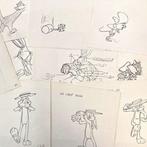 Warner Bros. 10 exemplaren van vintage animatietekeningen, Cd's en Dvd's, Nieuw in verpakking