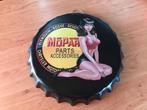 1 Dop design metalen bord mopar, Verzamelen, Merken en Reclamevoorwerpen, Ophalen of Verzenden, Nieuw