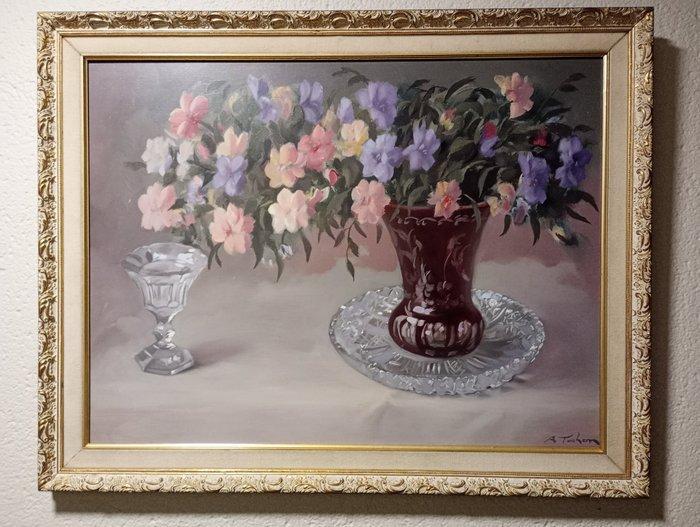 Andre Tahon (1907-1985) - Stilleven, Antiek en Kunst, Kunst | Schilderijen | Klassiek