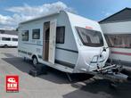 DETHLEFFS C’JOY 460 LE Tweedehands caravan € 18.500,-, Treinzit, Dethleffs, 5 tot 6 meter, 2 aparte bedden