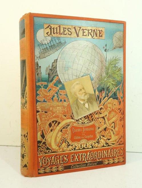 Jules Verne - Claudius Bombarnac / Le Château des Carpates, Antiek en Kunst, Antiek | Boeken en Manuscripten