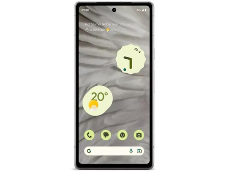 Google Pixel 7a - Smartphone - Tensor G2 - 128GB - Wit, Telecommunicatie, Mobiele telefoons | Toebehoren en Onderdelen, Nieuw