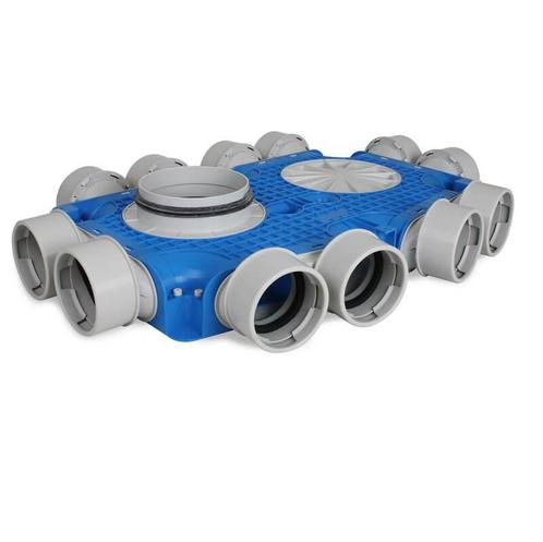 Vent-Axia Uniflexplus + instortverdeler 12x, Doe-het-zelf en Bouw, Ventilatie en Afzuiging, Nieuw, Verzenden