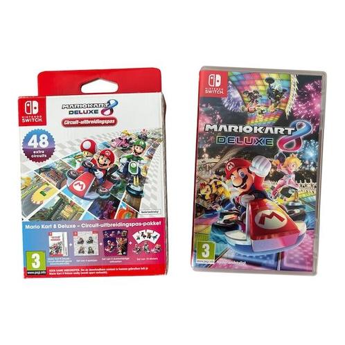 Mario Kart 8 Deluxe + Extras (Code Used) (SWITCH), Games en Spelcomputers, Games | Nintendo Switch, Verzenden