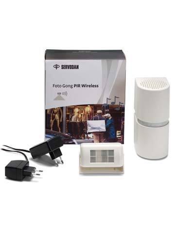 Draadloze PIR-fotogongset 230VAC/12VDC - 33-450, Doe-het-zelf en Bouw, Alarmsystemen, Verzenden