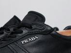 Prada - Black Calfleather Low Top Trainer - Veterschoenen -, Kleding | Heren, Schoenen, Nieuw