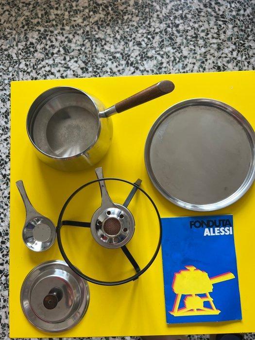 Alessi - Carlo Mazzeri & Anselmo Vitale - Pot - Staal - Set, Antiek en Kunst, Antiek | Meubels | Stoelen en Sofa's