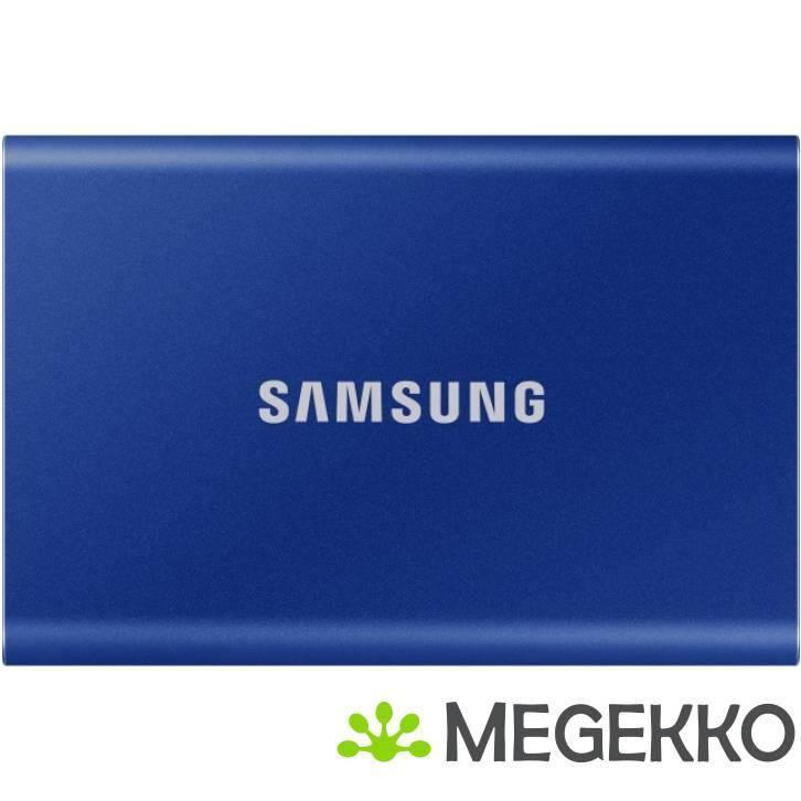 Samsung SSD T7 2TB Blauw, Computers en Software, Harde schijven, Nieuw, Verzenden