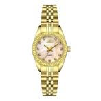 Gouden Luxe Horloge voor Dames - Waterdicht Stras Horloge, Verzenden, Nieuw, CHENXI