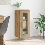 vidaXL Dressoir artisanaal eikenkleurig 34 x 34,5 x 90 cm, Huis en Inrichting, Kasten | Dressoirs, Verzenden, Nieuw